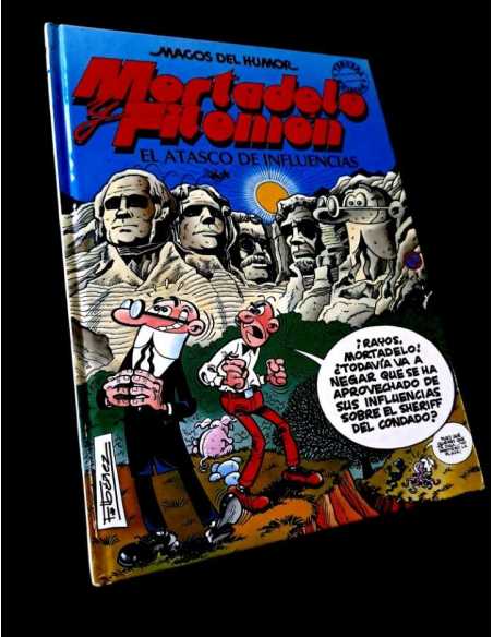 EXCELENTE ESTADO MAGOS DEL HUMOR 40 EL ATASCO DE INFLUENCIAS MORTADELO Y FILEMON EDICIONES B
