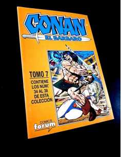 EXCELENTE ESTADO CONAN EL BARBARO TOMO 7 RETAPADO DEL 34...
