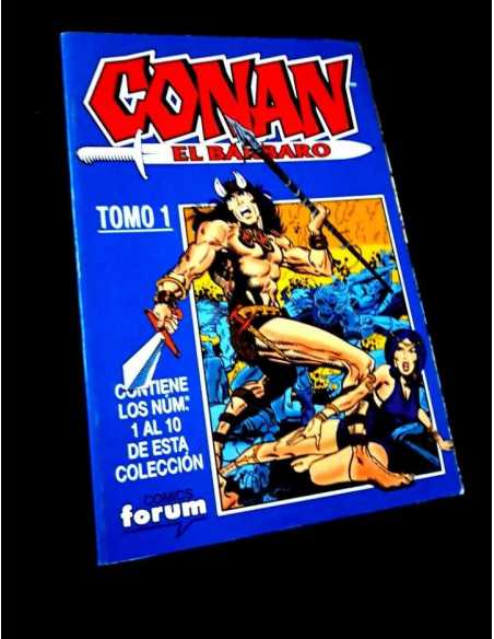 EXCELENTE ESTADO CONAN EL BARBARO TOMO 1 RETAPAFO DEL 1 AL 10 FORUM