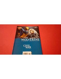 WOLWERINE 43 CIVIL WAR EN BUEN ESTADO PANINI
