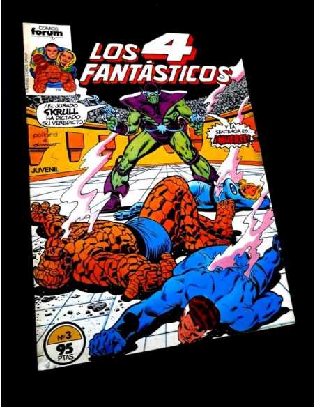EXCELENTE ESTADO LOS 4 FANTASTICOS 3 FORUM GRAPA