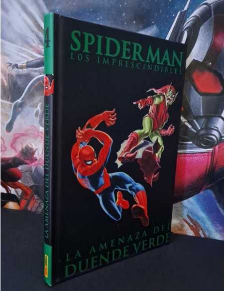 EXCELENTE ESTADO SPIDERMAN LOS IMPRESCINDIBLES 4 LA AMENAZA DEL DUENDE VERDE PANINI TOMO TAPA DURA