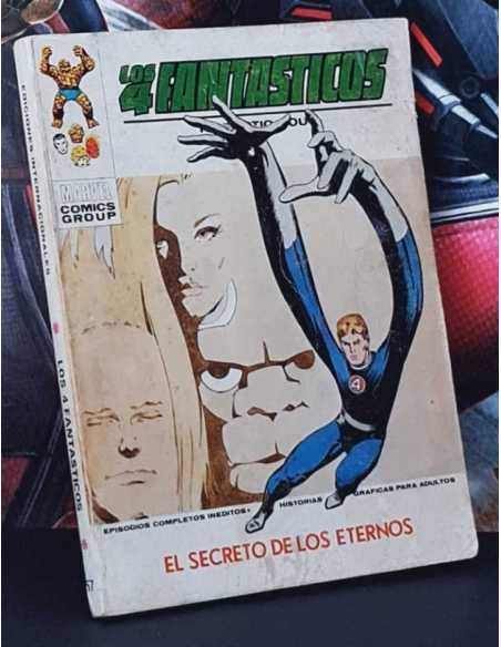LOS 4 FANTÁSTICOS 57 EL SECRETO DE LOS ETERNOS TACO NORMAL ESTADO EDICIONES INTERNACIONALES VÉRTICE