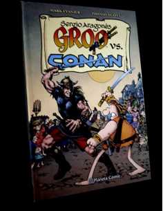 DE KIOSCO GROO VS CONAN SERGIO ARAGONES PLANETA TOMO TAPA...