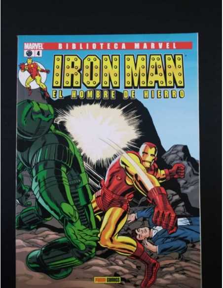 EXCELENTE ESTADO IRON MAN 4 BIBLIOTECA MARVEL PANINI COMICS