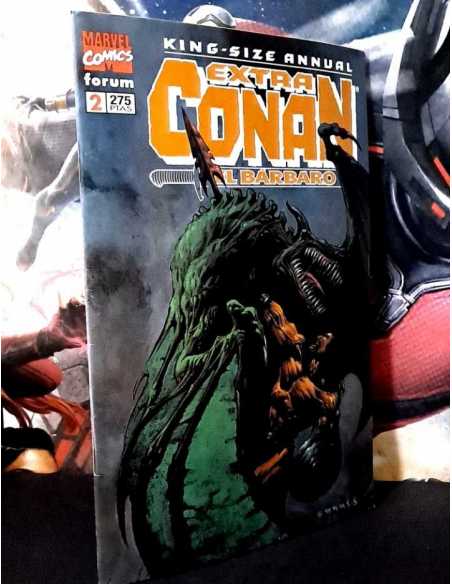 EXCELENTE ESTADO EXTRA CONAN EL BARBARO 2 FORUM GRAPA