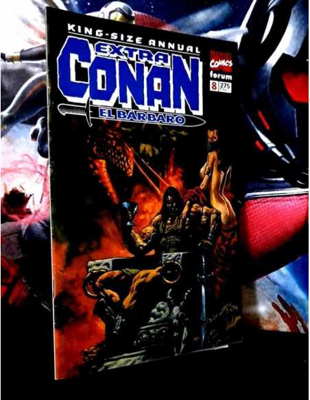 EXCELENTE ESTADO EXTRA CONAN EL BARBARO 8 FORUM GRAPA