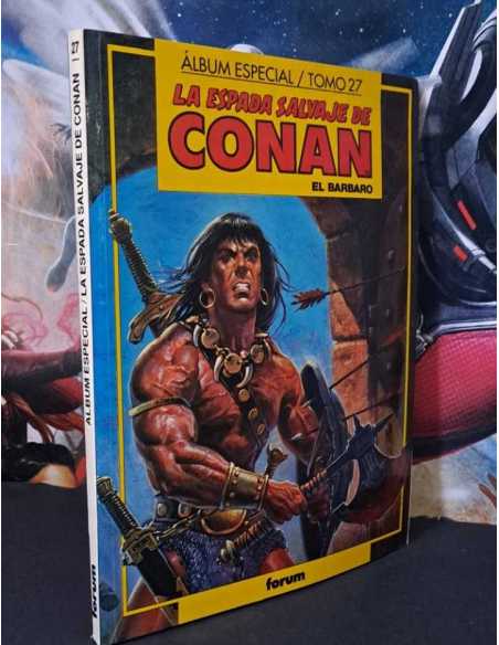 MUY BUEN ESTADO ALBUM ESPECIAL 27 LA ESPADA SALVAJE DE CONAN FORUM RETAPADO
