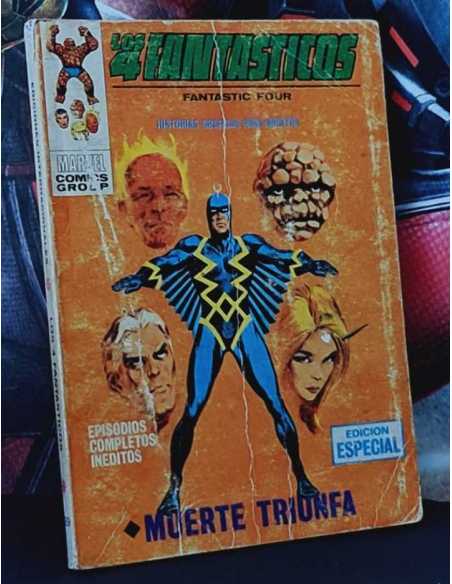 LOS 4 FANTÁSTICOS 29 MUERTE TRIUNFA TACO NORMAL ESTADO EDICIONES INTERNACIONALES VÉRTICE