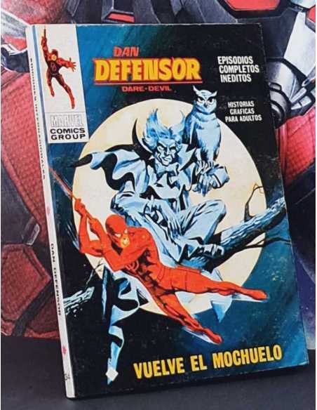 EXCELENTE ESTADO DAN DEFENSOR 34 VUELVE EL MOCHUELO TACO EDICIONES INTERNACIONALES VERTICE