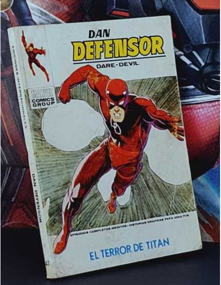 DAN DEFENSOR 47 EL TERROR DE TITÁN TACO NORMAL ESTADO EDICIONES INTERNACIONALES VERTICE