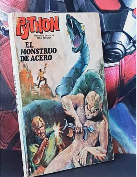 BUEN ESTADO PITHON 1 EL MONSTRUO DE ACERO TACO IBERO MUNDIAL DE EDICIONES