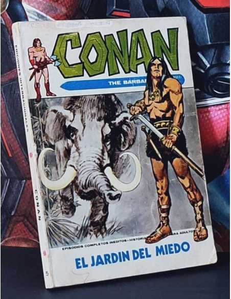 CONAN 5 EL JARDÍN DEL MIEDO TACO NORMAL ESTADO EDICIONES INTERNACIONALES VÉRTICE
