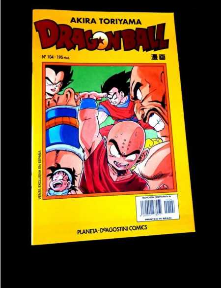 DE KIOSCO DRAGON BALL 104 SERIE AMARILLA AKIRA TORIYAMA MANGA GRAPA PLANETA