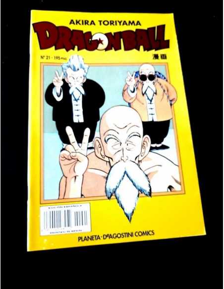 DE KIOSCO DRAGON BALL 21 SERIE AMARILLA AKIRA TORIYAMA MANGA GRAPA PLANETA