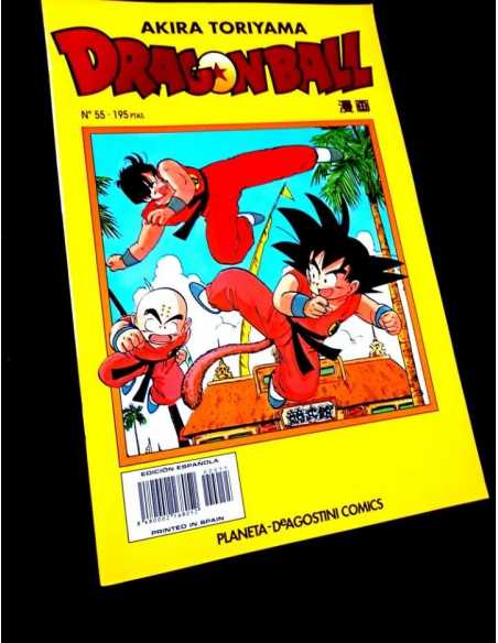 DE KIOSCO DRAGON BALL 55 SERIE AMARILLA AKIRA TORIYAMA MANGA GRAPA PLANETA