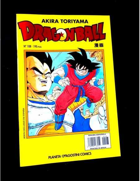 DE KIOSCO DRAGON BALL 108 SERIE AMARILLA AKIRA TORIYAMA MANGA GRAPA PLANETA