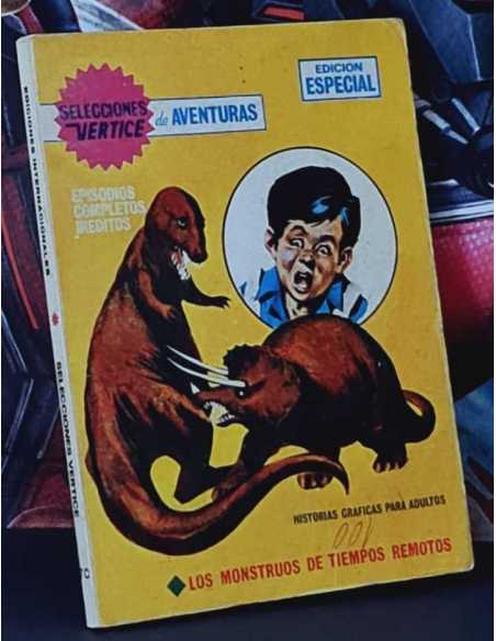 BUEN ESTADO SELECCIONES VERTICE 70 LOS MONSTRUOS DE TIEMPOS REMOTOS TACO EDICIONES INTERNACIONALES