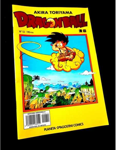 EXCELENTE ESTADO DRAGON BALL 12 SERIE AMARILLA AKIRA TORIYAMA MANGA GRAPA PLANETA