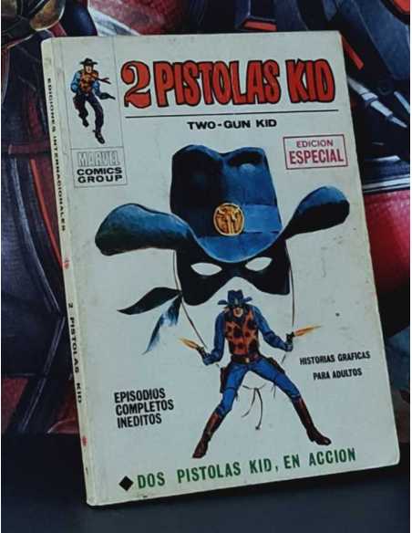 BUEN ESTADO 2 PISTOLAS KID 1 EN ACCIÓN TACO EDICIONES INTERNACIONALES VERTICE