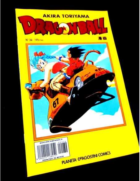 EXCELENTE ESTADO DRAGON BALL 34 SERIE AMARILLA AKIRA TORIYAMA MANGA GRAPA PLANETA