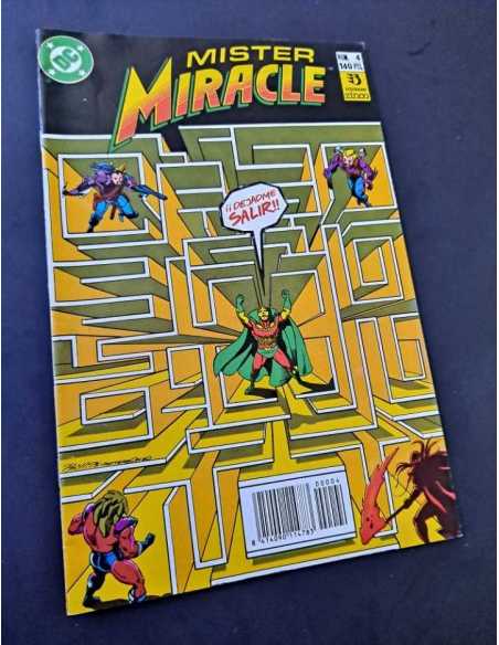 EXCELENTE ESTADO MISTER MIRACLE 4 ZINCO DC GRAPA