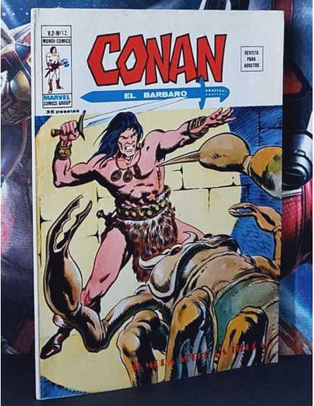 CASI EXCELENTE ESTADO CONAN 12 VOL II SOMBRA SOBRE LA TIERRA COMICS EDICIONES VERTICE