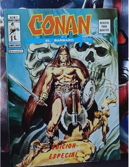 DE KIOSCO CONAN 7 VOL II EDICIÓN ESPECIAL COMICS EDICIONES VERTICE