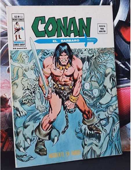 EXCELENTE ESTADO CONAN 13 VOL II INCIDENTE EN ARGOS COMICS EDICIONES VERTICE