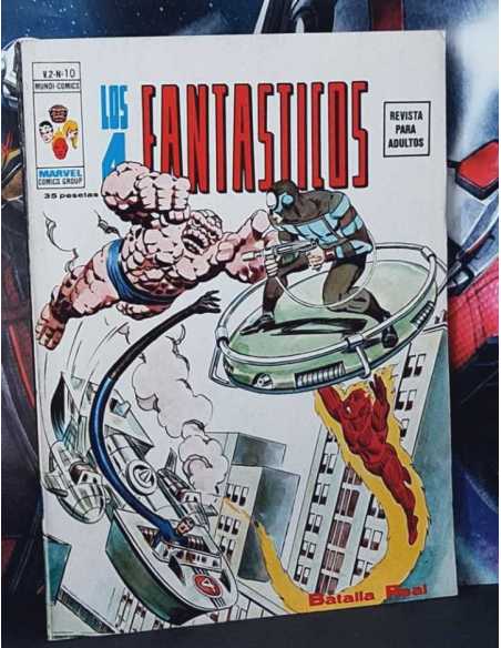 EXCELENTE ESTADO LOS FANTÁSTICOS 10 VOL II BATALLA REAL COMICS VERTICE