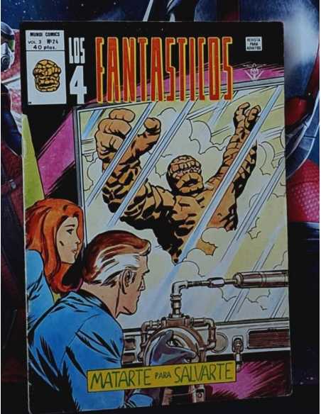 MUY BUEN ESTADO LOS FANTÁSTICOS 24 VOL III MATARTE PARA SALVARTE COMICS EDICIONES VERTICE