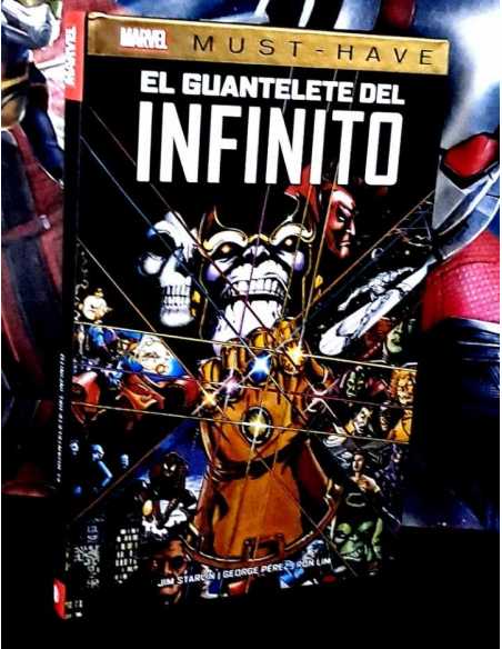 CASI EXCELENTE ESTADO MUST HAVE 11 EL GUANTELETE DEL INFINITO PANINI COMICS TAPA DURA