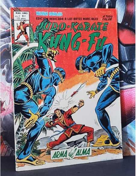 MUY BUEN ESTADO RELATOS SALVAJES 2 JUDO-KARATE VOL II ARMA DEL ALMA GRAPA COMICS EDICIONES VERTICE