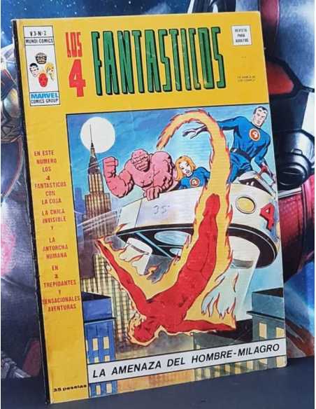 BUEN ESTADO LOS 4 FANTÁSTICOS 2 VOL III GRAPA EDICIONES COMICS VERTICE