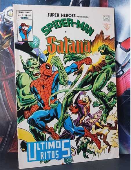 MUY BUEN ESTADO SUPER HEROES 108 VOL II ÚLTIMOS RITOS GRAPA COMICS EDICIONES VÉRTICE