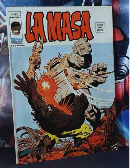 BUEN ESTADO LA MASA 5 VOL III UMBU EL NO VIVO GRAPA COMICS EDICIONES VÉRTICE BOLI CONTRAPORTADA