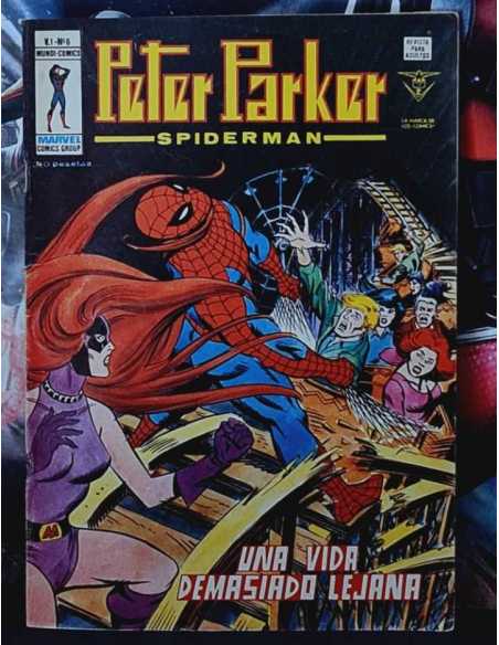 BUEN ESTADO PETER PARKER 6 SPIDER-MAN UNA VIDA DEMASIADO LEJANA GRAPA COMICS EDICIONES VÉRTICE