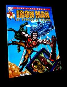 EXCELENTE ESTADO BIBLIOTECA MARVEL IRON MAN 23 PANINI...
