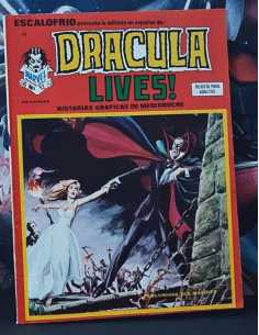 EXCELENTE ESTADO DRÁCULA LIVES 12 ESCALOFRÍO 43 GRAPA...