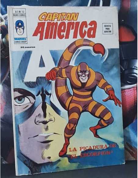 BUEN ESTADO CAPITÁN AMÉRICA 12 VOL III LA PICADURA DEL ESCORPIÓN GRAPA COMICS EDICIONES VERTICE