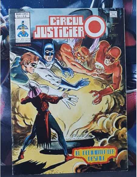 BUEN ESTADO CÍRCULO JUSTICIERO 8 EL DECIMOTERCER DESFILE GRAPA EDICIONES VERTICE