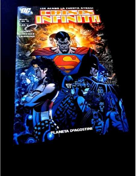 EXCELENTE ESTADO CRISIS INFINITA 1 DC PLANETA TOMO