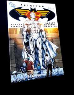 EXCELENTE ESTADO TRINIDAD 2 SUPERMAN NATMAN WONDER WOMAN...