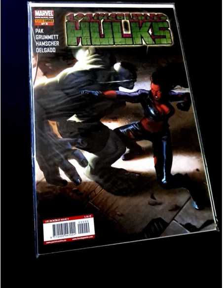 EXCELENTE ESTADO LOS INCREIBLES HULKS 9 PANINI COMICS GRAPA