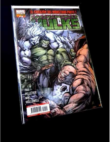EXCELENTE ESTADO LOS INCREIBLES HULKS 10 PANINI COMICS GRAPA