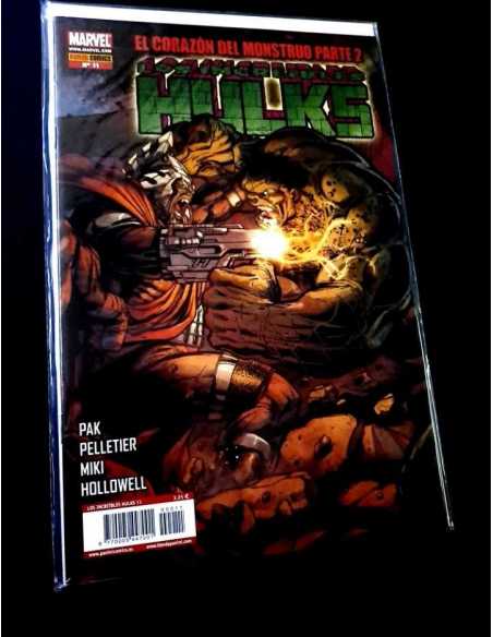 EXCELENTE ESTADO LOS INCREIBLES HULKS 11 PANINI COMICS GRAPA