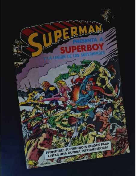 EXCELENTE ESTADO SUPERMAN 5 ÁLBUM SUPERBOY COMICS EDITORIAL BRUGUERA