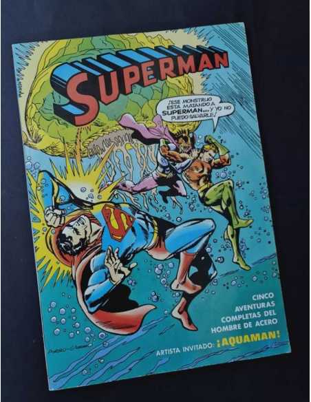 CASI EXCELENTE ESTADO SUPERMAN 3 ÁLBUM COMICS EDITORIAL BRUGUERA