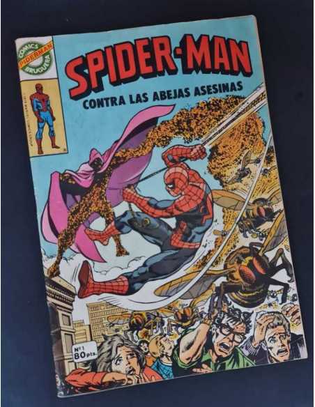 CASI EXCELENTE ESTADO SPIDER-MAN 1 CONTRA LAS ABEJAS ASESINAS SPIDERMAN GRAPA COMICS BRUGUERA