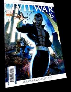 DE KIOSCO CIVIL WAR 6 PANINI COMICS MARVEL GRAPA
